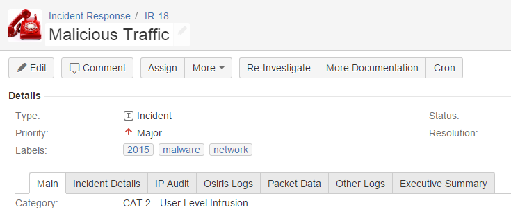 JIRA Screenshot